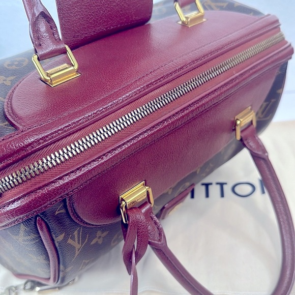 LV24 Louis Vuitton Bordeaux Monogram limited edition golden arrow speedy bag. - Picture 6 of 11